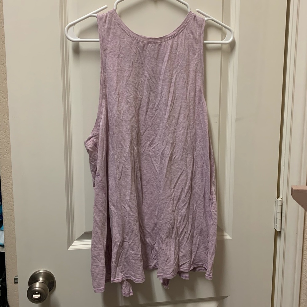 Lululemon all tied up tank, lavender